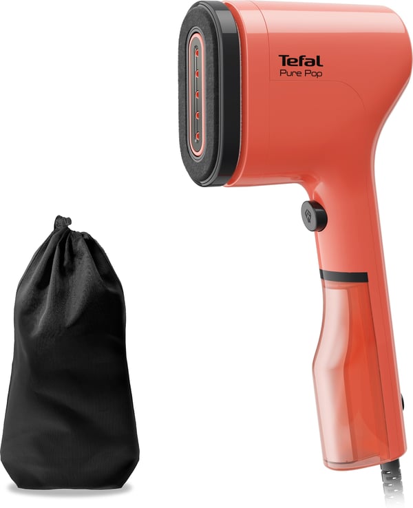 Tefal Pure Pop - tekstildamprenser, rød
