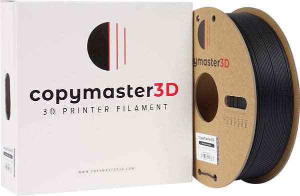 Copymaster3D PLA Carbon-filament til 3D-printere, 1,75 mm, aske
