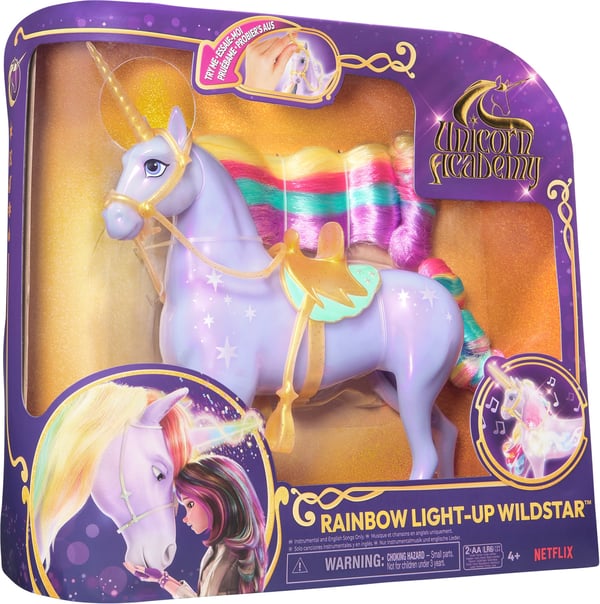 Unicorn Academy - Enhörningen, Rainbow Light Up Wildstar