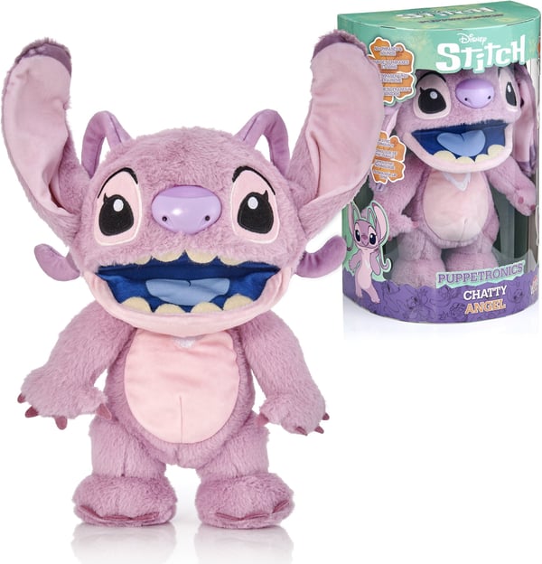 Disney Stitch Puppetronics Chatty Angel interaktiv leksak