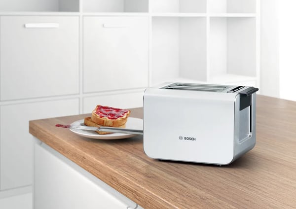 Bosch Styline TAT8611N brödrost, vit