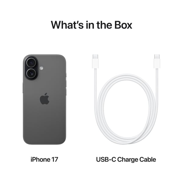 Apple iPhone 17 512 GB mobiltelefon, svart