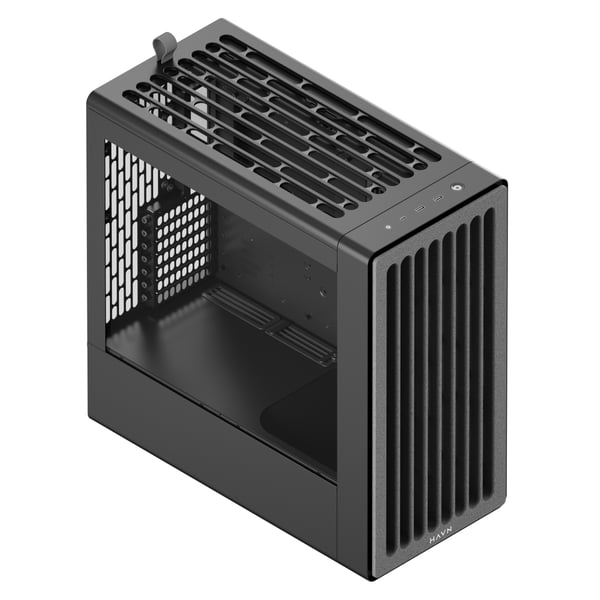 HAVN BF 360 Flow Mid Tower ATX-chassi, svart