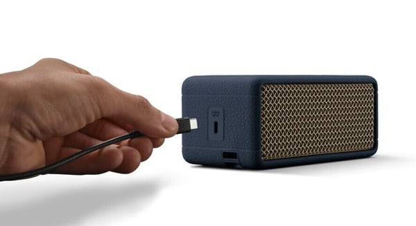 Marshall Emberton III Bluetooth-högtalare, Midnatt Blå