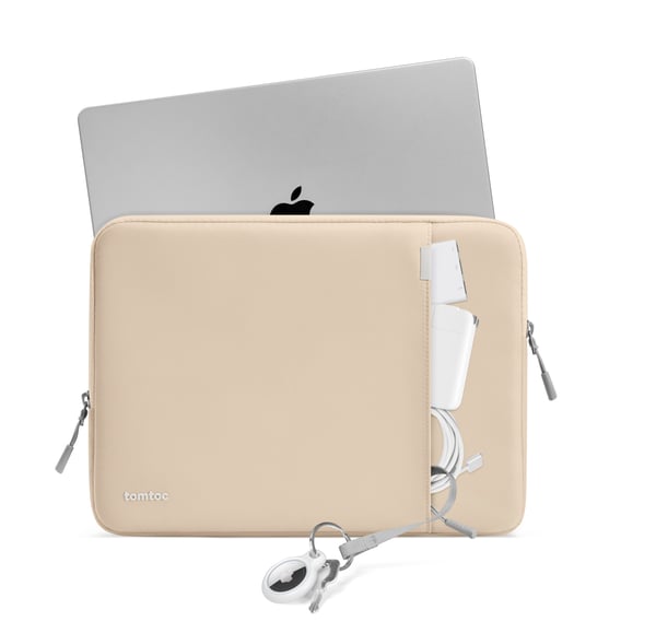 tomtoc Defender A13 13" bärbar skyddsfodral, beige
