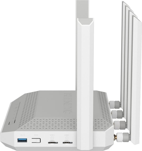 Keenetic Hero 5G (KN-4110) -modem och WiFi 6-router