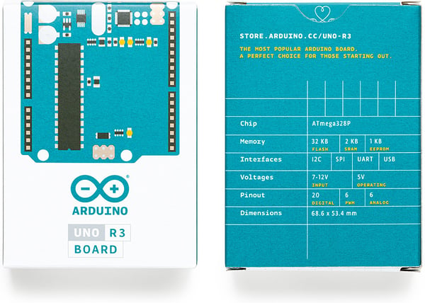 Arduino Uno Rev. 3 -udviklingsplatform