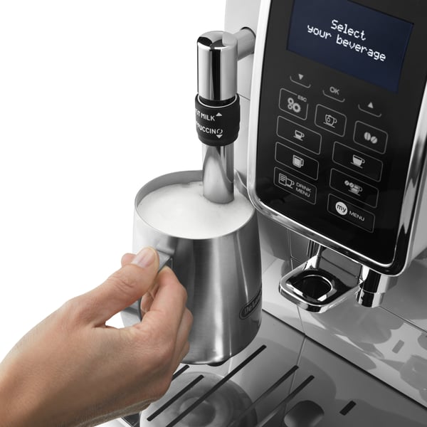 DeLonghi Dinamica ECAM350.35.W -kaffemaskine
