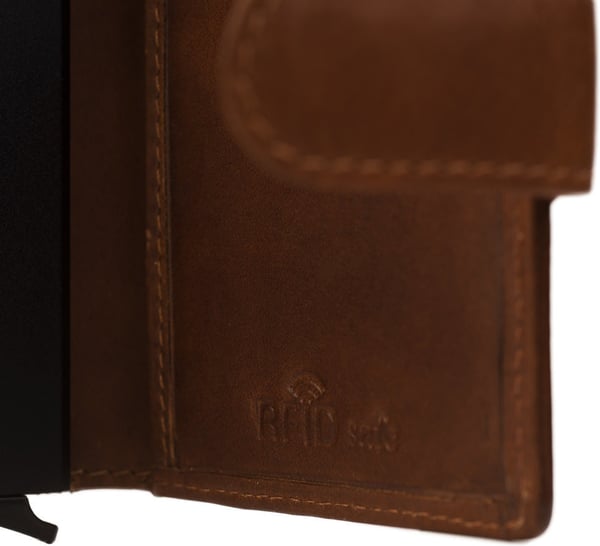 The Chesterfield Brand Loughton - kortholder, konjak