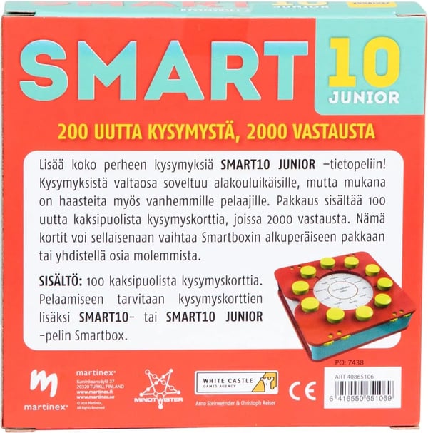 Smart10 Jr Frågor 2 -tilläggsdeckar