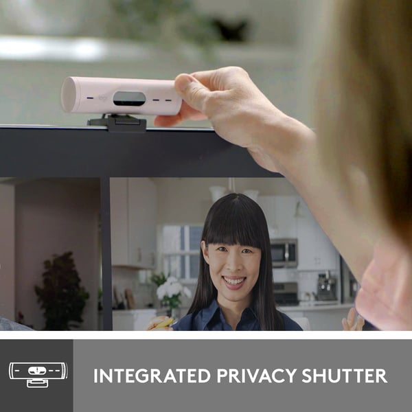 Logitech Brio 500 webcam, rosa