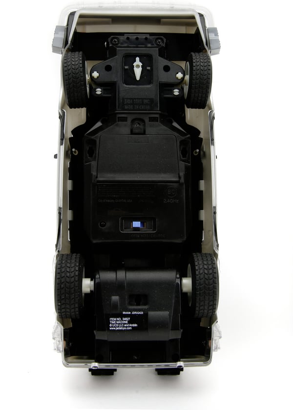 Jada Back to the Future RC Time Machine -radio-kontrolleret bil, 1:16