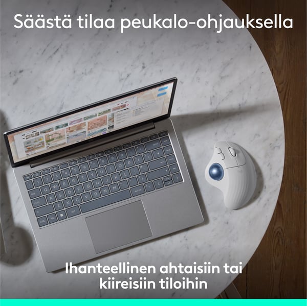 Logitech Ergo M575S -pallmus
