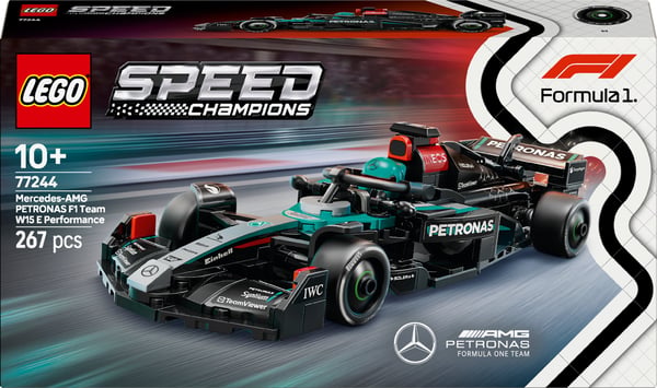 LEGO Speed Champions 77244 – Mercedes-AMG F1® W15 -racervogn