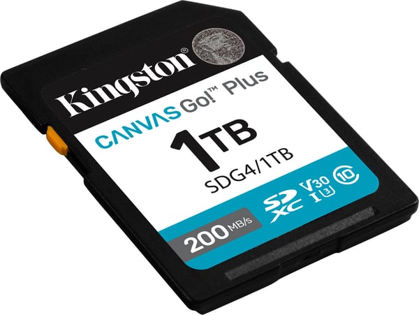 Kingston 1TB SDXC Canvas Go! Plus Gen4 minneskort