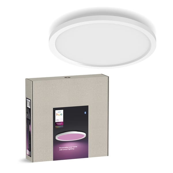 Philips Hue Surimu fullfärgad taklampa 40W, 2000-6500K, 2850 lm, rund, vit