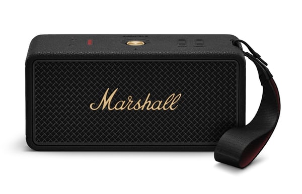 Marshall Middleton II -Bluetooth-högtalare, Svart och Mässing