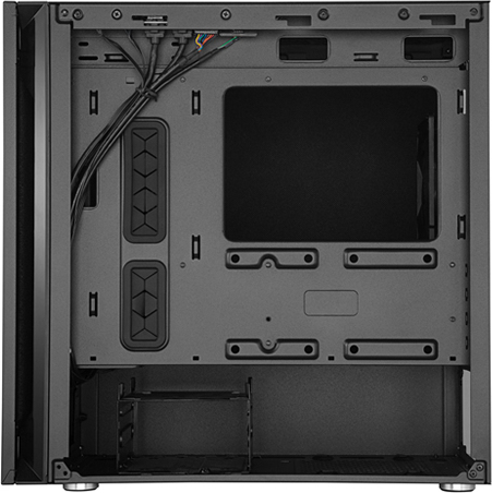 Cooler Master Silencio S400 Micro-ATX kabinet, sort