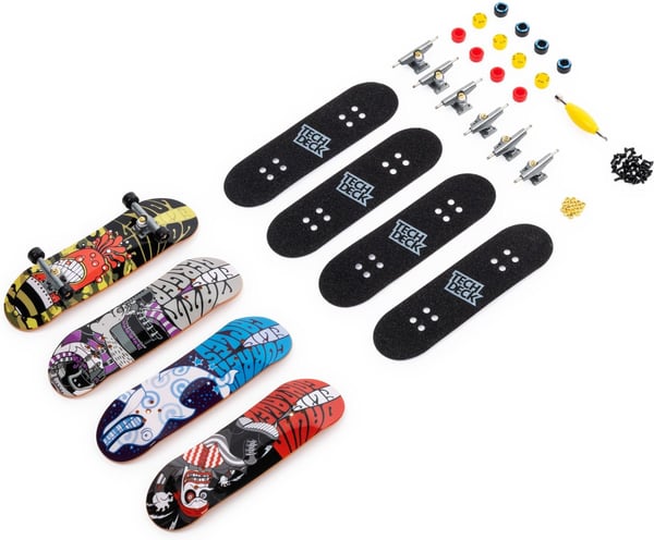 Tech Deck -finger skateboard, 4 st