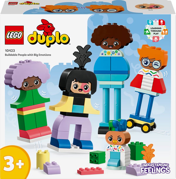 LEGO DUPLO Town Byggbara människor med stora känslor 10423