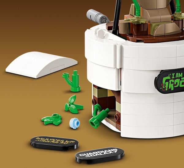 LEGO Marvel Dansande Groot Byggbar animerad leksak 76297