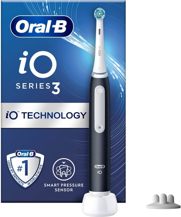 Oral-B iO Series 3s -elektrisk tandborste, svart