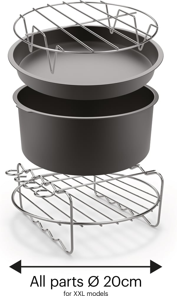 OBH Nordica/Tefal Easy Fry -tilbehørssæt til OBH Nordica XXL airfryer-modeller