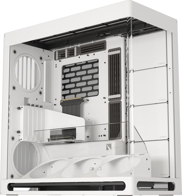 HAVN HS 420 VGPU E-ATX-chassi, hvid