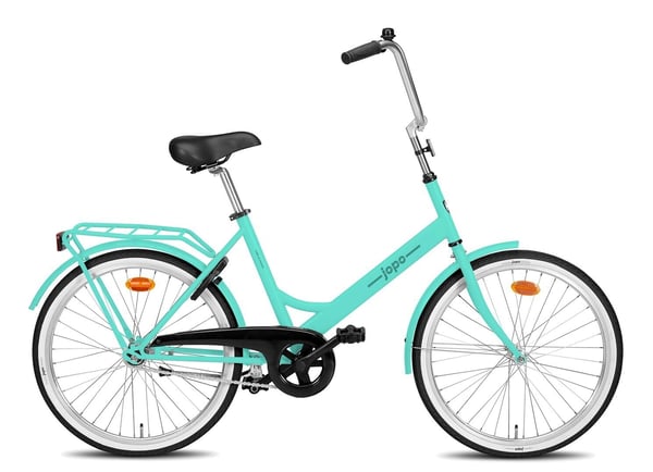 Helkama Jopo cykel, 24", 1-växlad, mintgrön