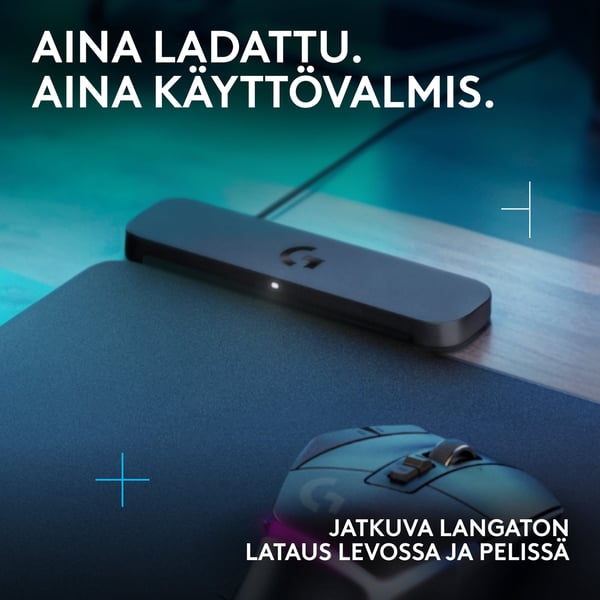 Logitech Powerplay 2 -trådlöst laddningssystem