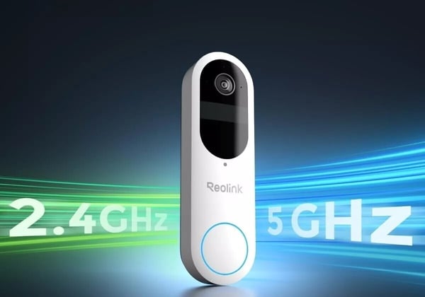 Reolink Video Dörrklocka batteridriven 4MP smart dörrkamerakamera