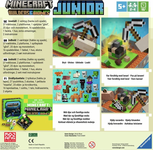 Ravensburger Minecraft Junior brädspel