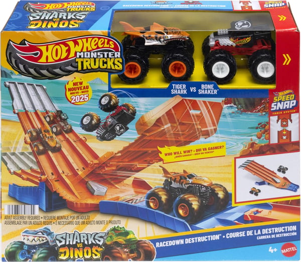 Hot Wheels Monster Trucks Racedown Demolition Bilbana