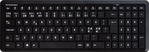 Mousetrapper Type Midi trådlöst tangentbord