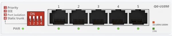 ASUS QG-U1050 5-portars switch