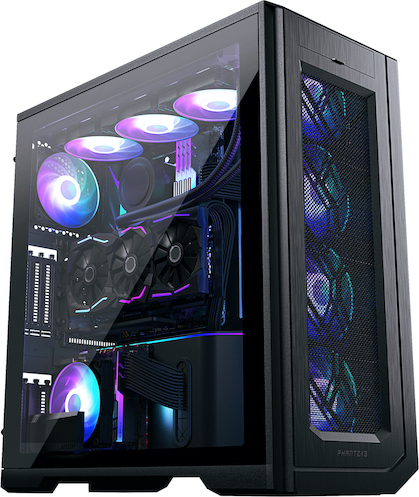 Phanteks Enthoo Pro 2 E-ATX-chassi med glaspanel, svart