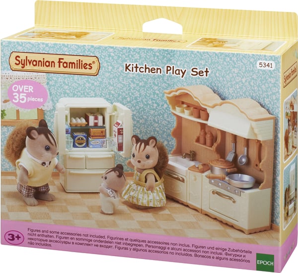 Sylvanian Families - Bondegårdskøkken med køleskab