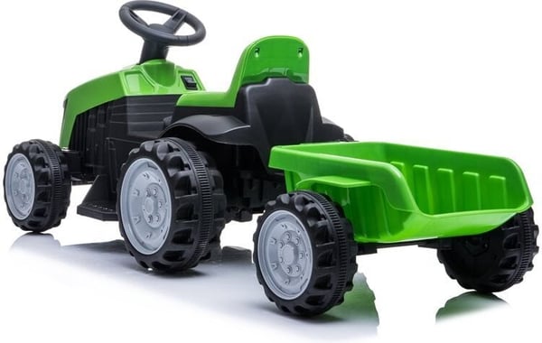 Azeno Farmer 6V -elektrisk traktor, grön