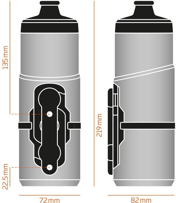 Fidlock Twist Bottle 600 vandflaske og flaskerstatning