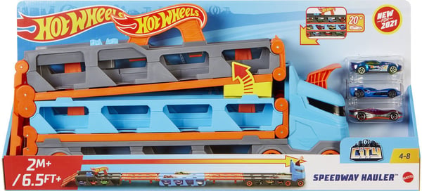 Hot Wheels City Speedway Hauler - lastbil