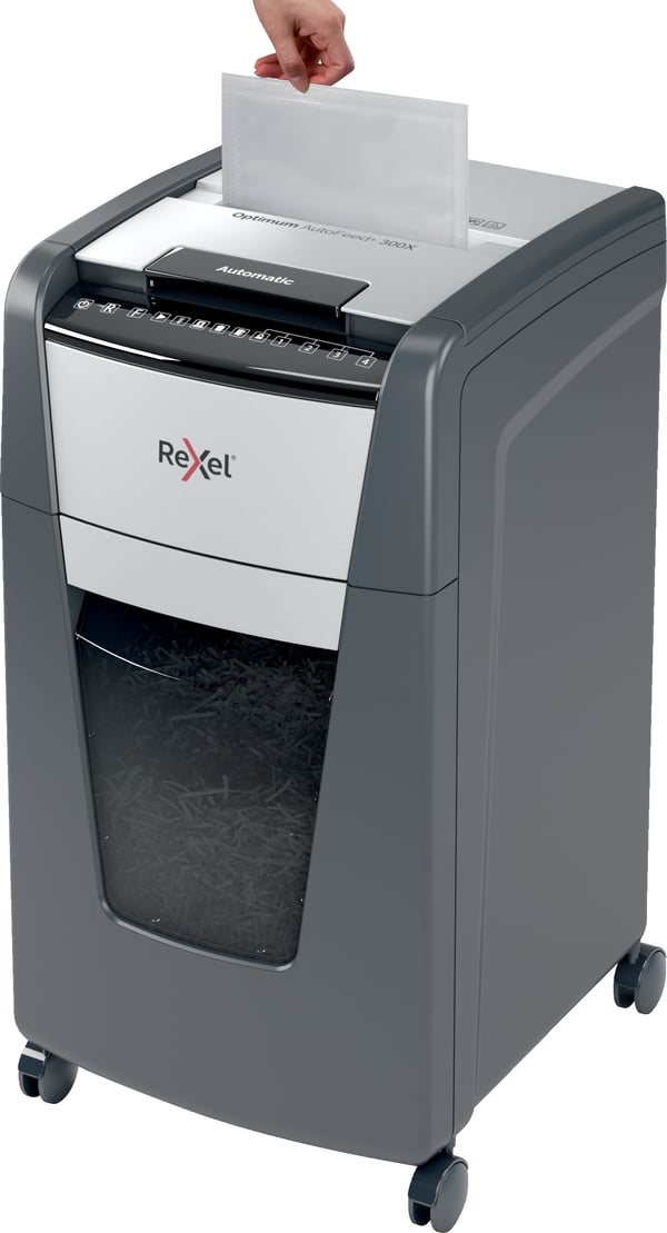 Rexel Optimum 300X automatisk papirskærer, P4