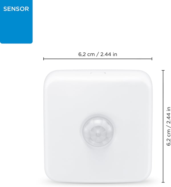 Wiz Sensor -trådlös rörelsesensor, vit, inomhus
