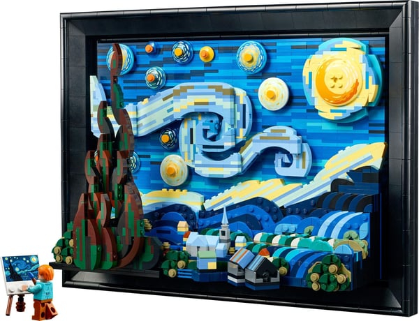 LEGO Ideas 21333 - Vincent van Gogh – Stjärnklara natten