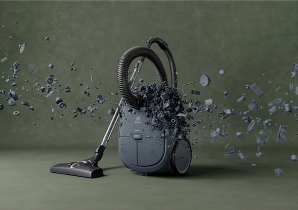 Electrolux Clean 600 EB61C2DBF støvsuger, blå