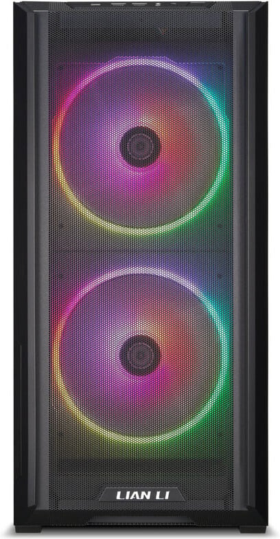 Lian Li LANCOOL 216 RGB E-ATX-kabinet med vindue, sort