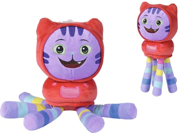Universal Gabby's Dollhouse DJ Catnip plyslegetøj, 25 cm