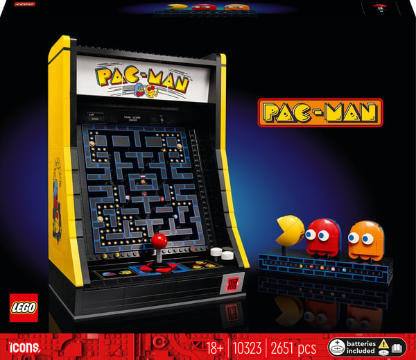 LEGO Icons PAC-MAN-spel 10323 Byggset (2 651 delar)