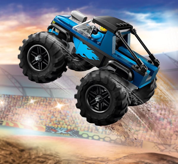 LEGO City Blå monstertruck Terrängbilsleksak 60402