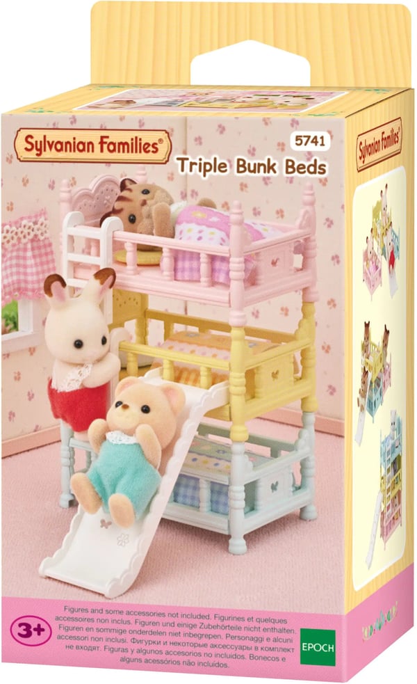 Sylvanian Families - Trehøjsseng med rutsjebane