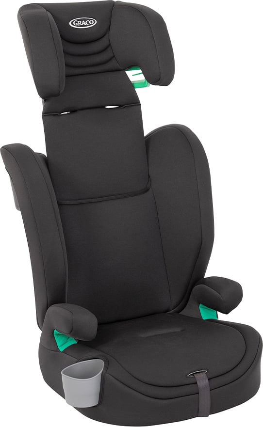 Graco Eldura R129 -sædebæltestol, 76–150 cm, Midnight